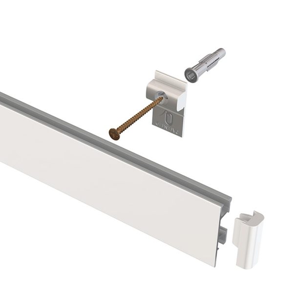 Artiteq Click Rail Pro White 400cm Kit